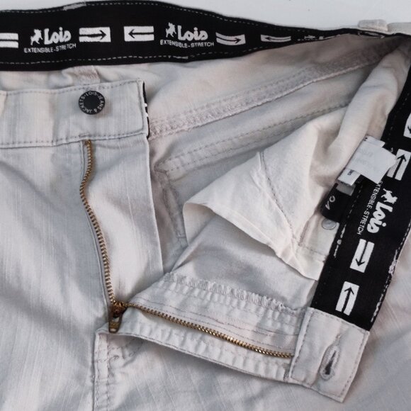 Lois jeans Brad L classic straight leg off-white colour men's size 34 - Picture 10 of 16